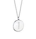 Home Pendant Set in Silver