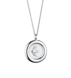 Home Pendant Set in Silver