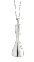 Home Signet Pendant in Silver
