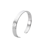 Mens Acre Cuff in Silver