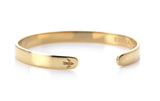 Womens Brixton Cuff in Polished Gold