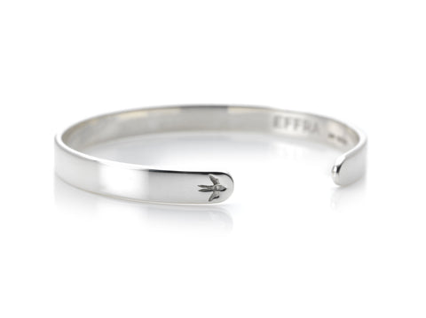 Womens Brixton Cuff in Silver