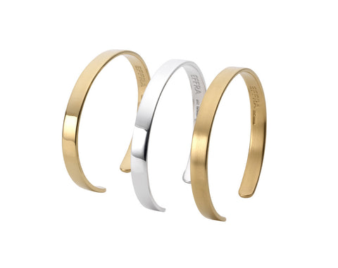 Womens Brixton Cuff in Polished Gold