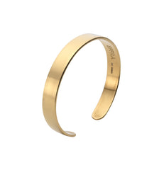 Mens Brixton Cuff in Polished Gold