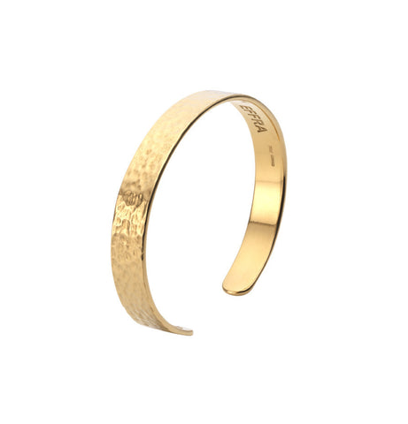 Mens Acre Cuff in Polished Gold