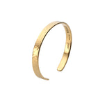 Womens Acre Cuff in Polished Gold