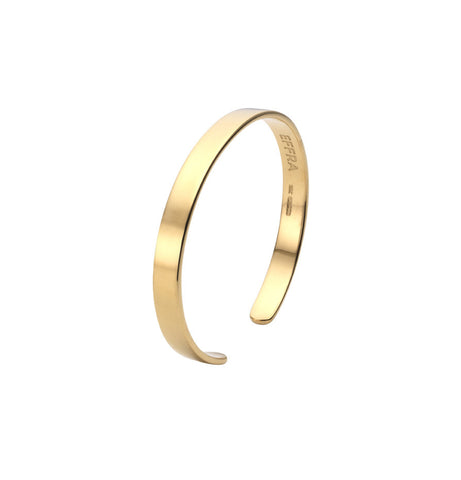 Womens Brixton Cuff in Polished Gold